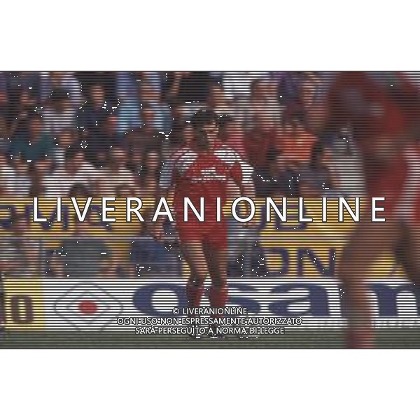DIAP-RETROSPETTIVA DANIELE FORTUNATO CALCIATORE NELLA FOTO DANIELE FORTUNATO CON LA MAGLIA DEL BARI CALCIO AG ALDO LIVERANI SAS