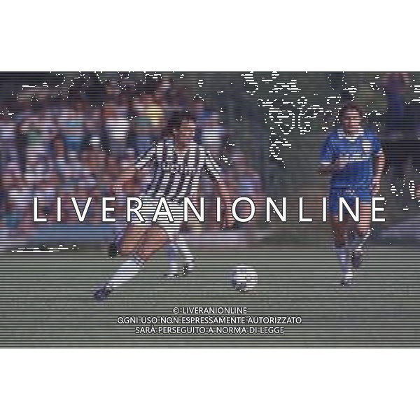 DIAP-RETROSPETTIVA DANIELE FORTUNATO CALCIATORE NELLA FOTO DANIELE FORTUNATO CON LA MAGLIA DELLA JUVENTUS CALCIO AG ALDO LIVERANI SAS 