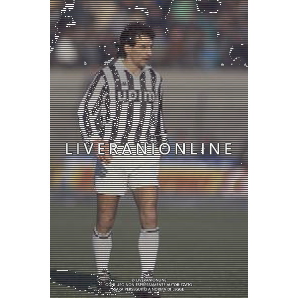 DIAP-RETROSPETTIVA DANIELE FORTUNATO CALCIATORE NELLA FOTO DANIELE FORTUNATO CON LA MAGLIA DELLA JUVENTUS CALCIO AG ALDO LIVERANI SAS 