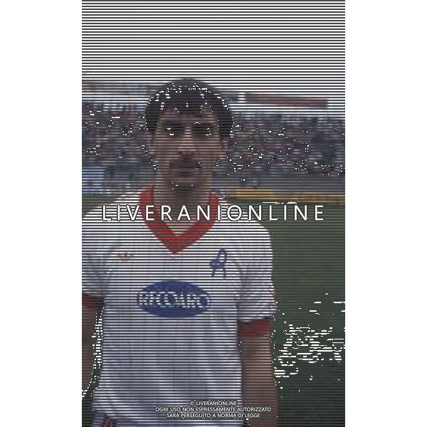 DIAP-RETROSPETTIVA DANIELE FORTUNATO CALCIATORE NELLA FOTO DANIELE FORTUNATO CON LA MAGLIA DEL VICENZA CALCIO AG ALDO LIVERANI SAS  