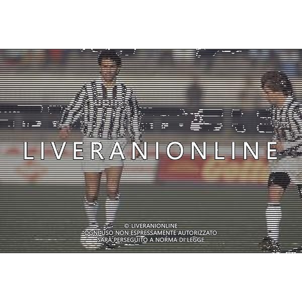 DIAP-RETROSPETTIVA DANIELE FORTUNATO CALCIATORE NELLA FOTO DANIELE FORTUNATO CON LA MAGLIA DELLA JUVENTUS CALCIO AG ALDO LIVERANI SAS 