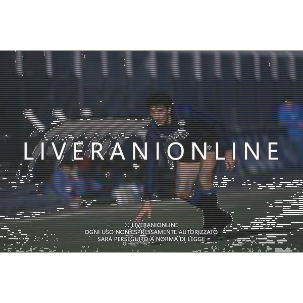 DIAP-RETROSPETTIVA DANIELE FORTUNATO CALCIATORE NELLA FOTO DANIELE FORTUNATO CON LA MAGLIA DELL\'ATALANTA CALCIO AG ALDO LIVERANI SAS 
