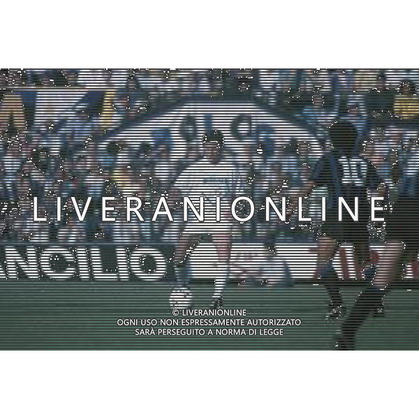 DIAP-RETROSPETTIVA DANIELE ZORATTO CALCIATORE NELLA FOTO DANIELE ZORATTO CON LA MAGLIA DEL BRESCIA CALCIO AG ALDO LIVERANI SAS