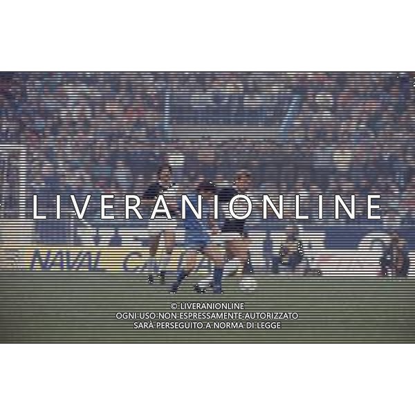 DIAP-RETROSPETTIVA DANIELE ZORATTO CALCIATORE NELLA FOTO DANIELE ZORATTO CON LA MAGLIA DEL BRESCIA CALCIO AG ALDO LIVERANI SAS