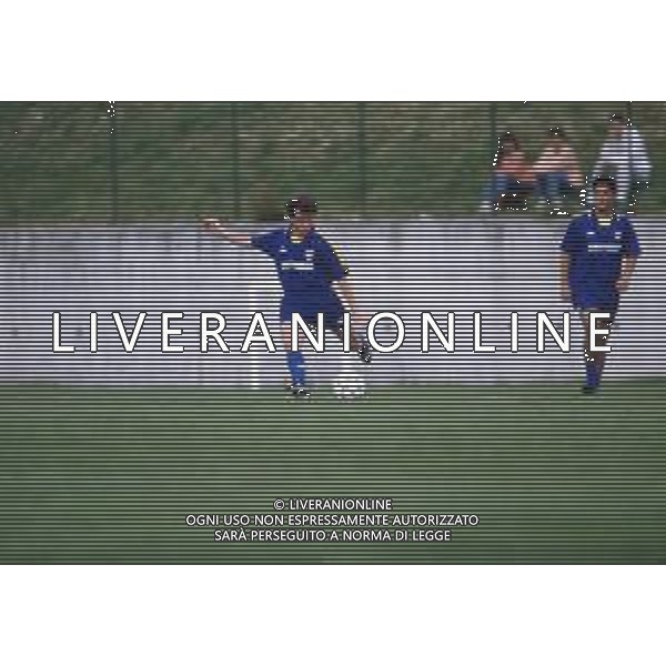 DIAP-RETROSPETTIVA DANIELE ZORATTO CALCIATORE NELLA FOTO DANIELE ZORATTO CON LA MAGLIA DEL PARMA CALCIO AG ALDO LIVERANI SAS