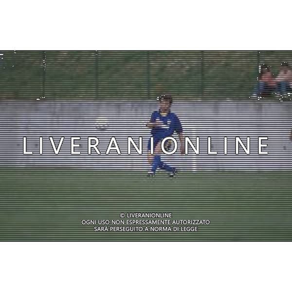 DIAP-RETROSPETTIVA DANIELE ZORATTO CALCIATORE NELLA FOTO DANIELE ZORATTO CON LA MAGLIA DEL PARMA CALCIO AG ALDO LIVERANI SAS