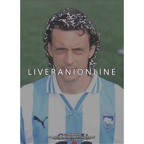 DIAP-RETROSPETTIVA MICHELE ZANUTTA CALCIATORE NELLA FOTO MICHELE ZANUTTA CON DELLA MAGLIA DEL PESCARA CALCIO AG ALDO LIVERANI SAS