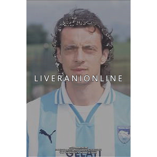 DIAP-RETROSPETTIVA MICHELE ZANUTTA CALCIATORE NELLA FOTO MICHELE ZANUTTA CON DELLA MAGLIA DEL PESCARA CALCIO AG ALDO LIVERANI SAS