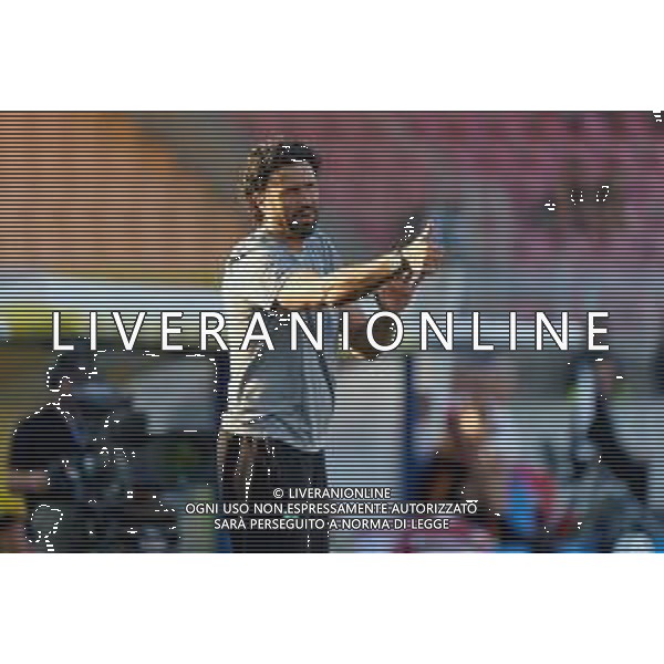 TVEM September 24, 2024 Lecce, Italy - US Lecce vs US Sassuolo - Coppa Italia round of 16 match 2024/25 - Via Del Mare Stadium. In the pic: coach Fabio Grosso of US Sassuolo foto emmanuele mastrodonato-ag aaldo liverani sas