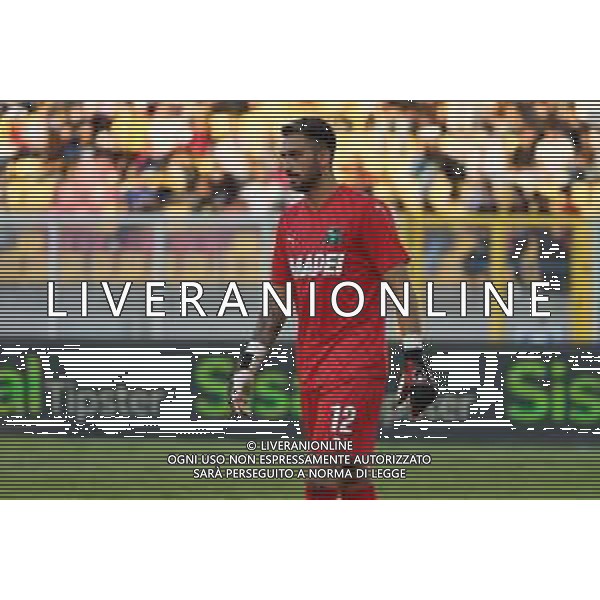 TVEM September 24, 2024 Lecce, Italy - US Lecce vs US Sassuolo - Coppa Italia round of 16 match 2024/25 - Via Del Mare Stadium. In the pic: Giacomo Satalino of US Sassuolo foto emmanuele mastrodonato-ag aaldo liverani sas