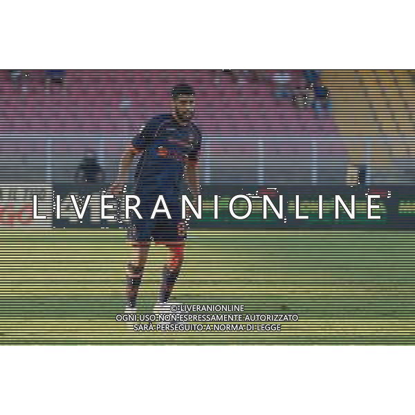 TVEM September 24, 2024 Lecce, Italy - US Lecce vs US Sassuolo - Coppa Italia round of 16 match 2024/25 - Via Del Mare Stadium. In the pic: Hamza Rafia of US Lecce foto emmanuele mastrodonato-ag aaldo liverani sas