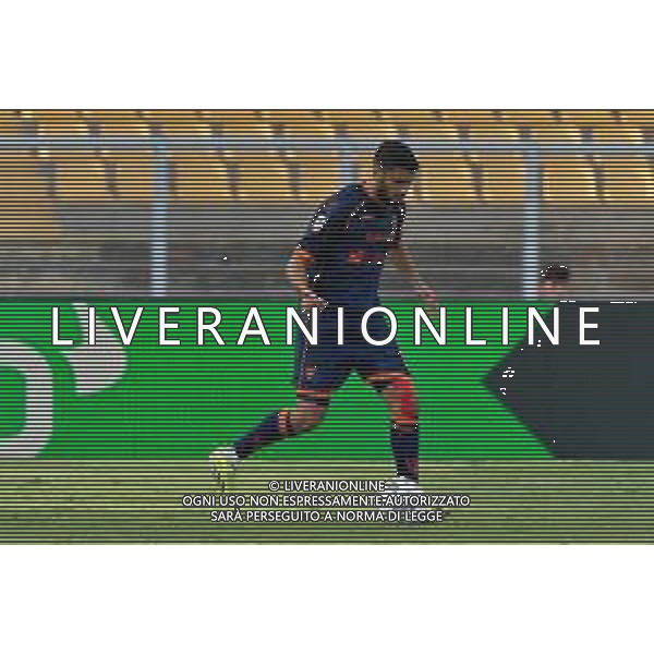 TVEM September 24, 2024 Lecce, Italy - US Lecce vs US Sassuolo - Coppa Italia round of 16 match 2024/25 - Via Del Mare Stadium. In the pic: Hamza Rafia of US Lecce foto emmanuele mastrodonato-ag aaldo liverani sas