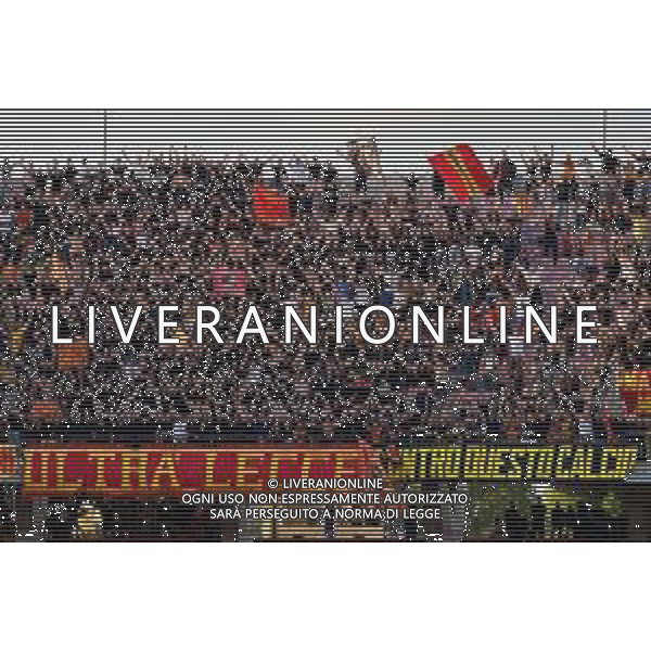 TVEM September 24, 2024 Lecce, Italy - US Lecce vs US Sassuolo - Coppa Italia round of 16 match 2024/25 - Via Del Mare Stadium. In the pic: Supporters of US Lecce foto emmanuele mastrodonato-ag aaldo liverani sas