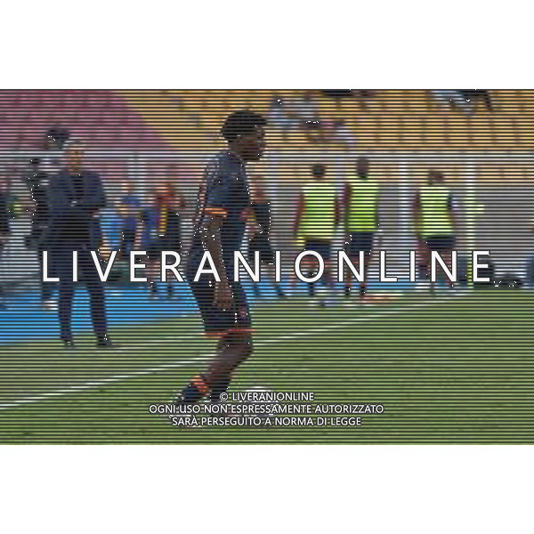 TVEM September 24, 2024 Lecce, Italy - US Lecce vs US Sassuolo - Coppa Italia round of 16 match 2024/25 - Via Del Mare Stadium. In the pic: Patrick Dorgu of US Lecce foto emmanuele mastrodonato-ag aaldo liverani sas
