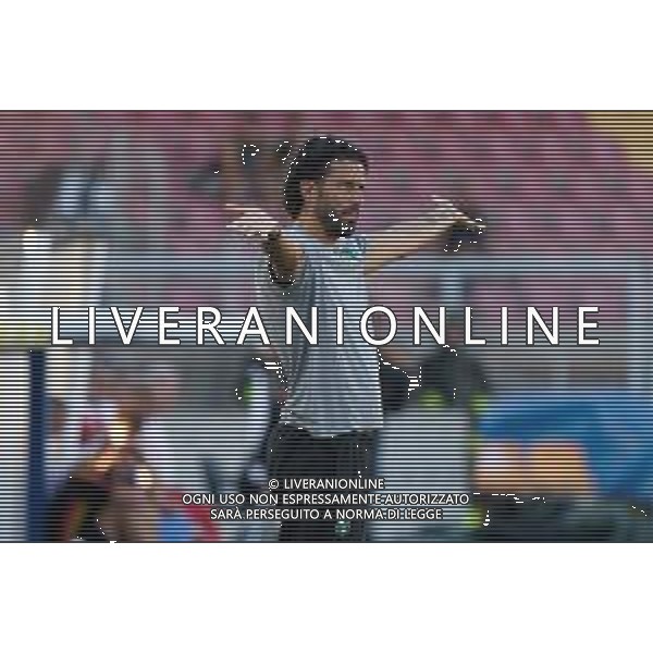 TVEM September 24, 2024 Lecce, Italy - US Lecce vs US Sassuolo - Coppa Italia round of 16 match 2024/25 - Via Del Mare Stadium. In the pic: coach Fabio Grosso of US Sassuolo foto emmanuele mastrodonato-ag aaldo liverani sas
