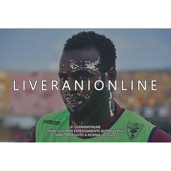 TVEM September 24, 2024 Lecce, Italy - US Lecce vs US Sassuolo - Coppa Italia round of 16 match 2024/25 - Via Del Mare Stadium. In the pic: Lassana Coulibaly of US Lecce foto emmanuele mastrodonato-ag aaldo liverani sas