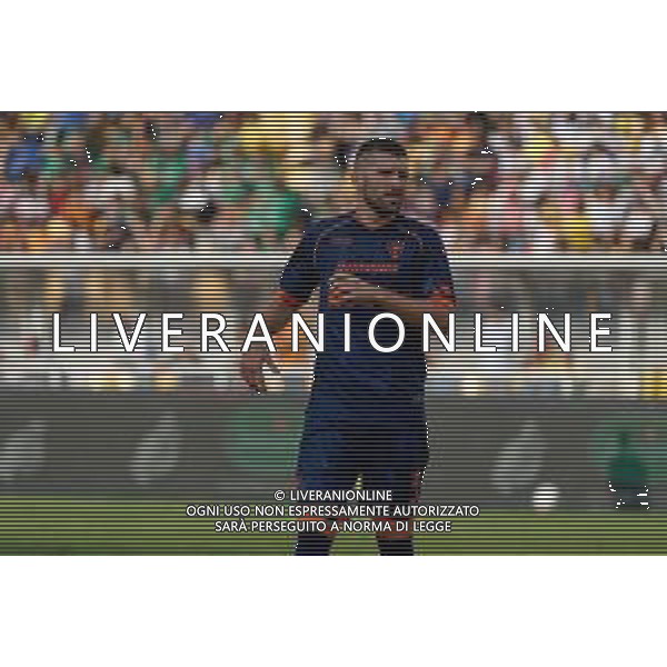 TVEM September 24, 2024 Lecce, Italy - US Lecce vs US Sassuolo - Coppa Italia round of 16 match 2024/25 - Via Del Mare Stadium. In the pic: Ante Rebic of US Lecce foto emmanuele mastrodonato-ag aaldo liverani sas