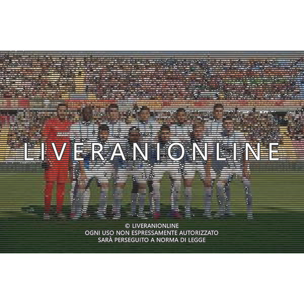 TVEM September 24, 2024 Lecce, Italy - US Lecce vs US Sassuolo - Coppa Italia round of 16 match 2024/25 - Via Del Mare Stadium. In the pic: US Sassuolo team line up foto emmanuele mastrodonato-ag aaldo liverani sas