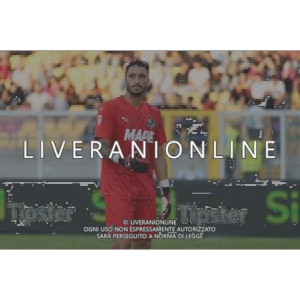 TVEM September 24, 2024 Lecce, Italy - US Lecce vs US Sassuolo - Coppa Italia round of 16 match 2024/25 - Via Del Mare Stadium. In the pic: Giacomo Satalino of US Sassuolo foto emmanuele mastrodonato-ag aaldo liverani sas