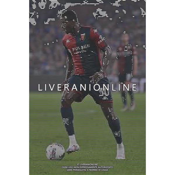 TVRG Genoa vs Sampdoria nella foto David Akpan Ankeye (Genoa) Genova 25-09-2024 Stadio Luigi Ferraris - Marassi Coppa Italia Frecciarossa - sedicesimi di finale foto Roberto Garavaglia/Agenzia Aldo Liverani sas