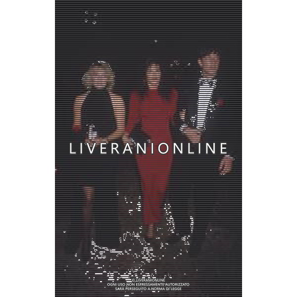DIAP-RETROSPETTIVA WALTER ZENGA CALCIATORE NELLA FOTO WALTER ZENGA CON LA MOGLIE ELVIRA CARFAGNA E ROBERTA TERMALI AG ALDO LIVERANI SAS