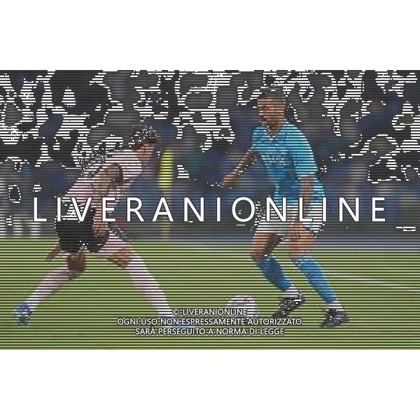 Napoli, Palermo Coppa Italia Nella foto: Leonardo Spinazzola Foto Mosca, Ag.Liverani -NAPOLI - PALERMO COPPA ITALIA 06.09.2024