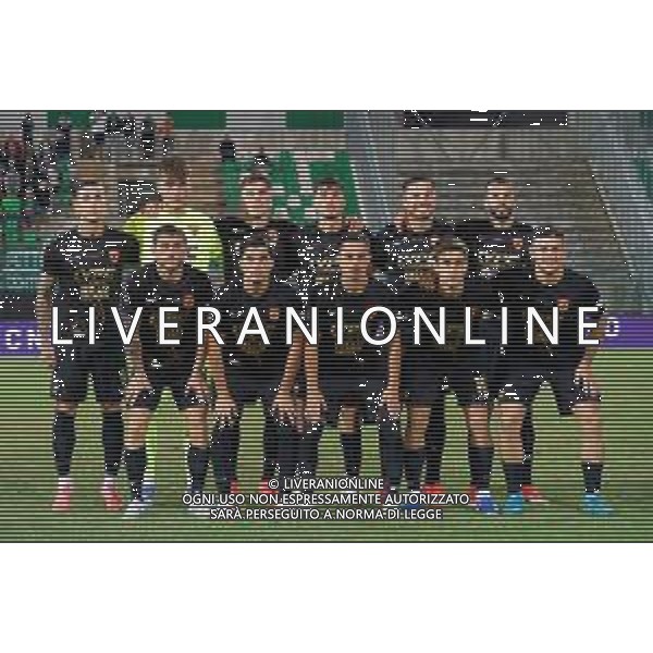 TVEM September 26, 2024 Monopoli, Italy - SS Monopoli 1966 vs Benevento Calcio - Serie C Girone C 2024/25 - Vito Simone Veneziani Stadium. In the pic: Benevento Calcio team line up - FORMAZIONE ©Emmanuele Mastrodonato/AGENZIA ALDO LIVERANI SAS