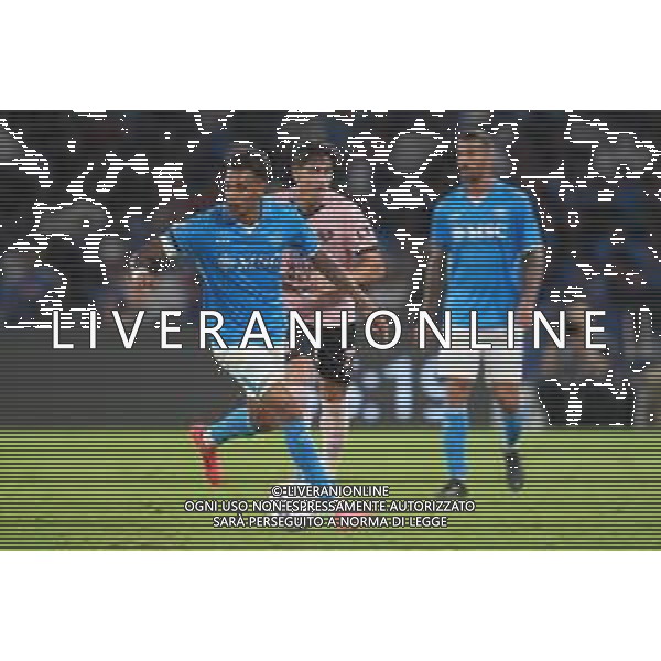 Napoli, Palermo Coppa Italia Nella foto: Cyril Ngonge Foto Mosca, Ag.Liverani -NAPOLI - PALERMO COPPA ITALIA 26.09.2024