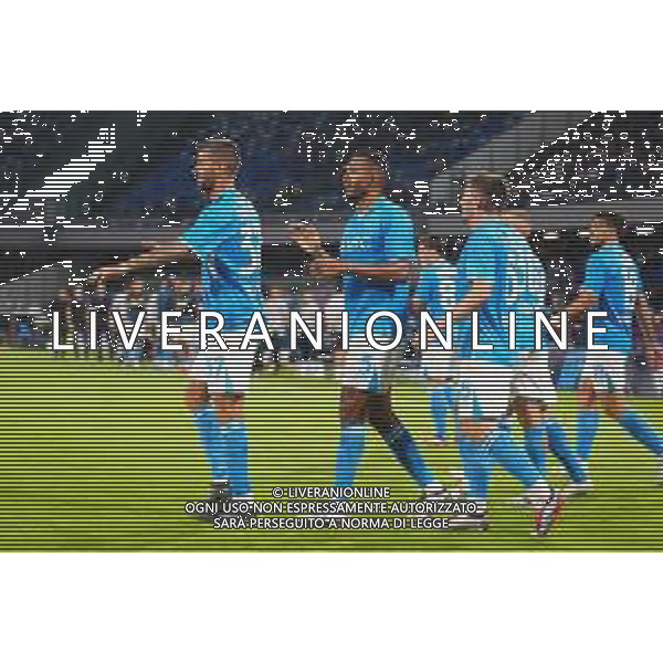 Napoli, Palermo Coppa Italia Nella foto: esultanza Juan Jesus Foto Mosca, Ag.Liverani -NAPOLI - PALERMO COPPA ITALIA 26.09.2024