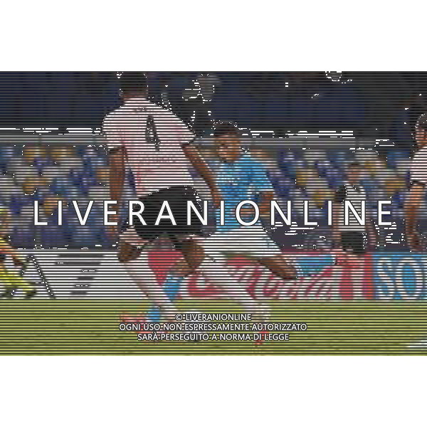 Napoli, Palermo Coppa Italia Nella foto: gol David Neres Foto Mosca, Ag.Liverani -NAPOLI - PALERMO COPPA ITALIA 26.09.2024
