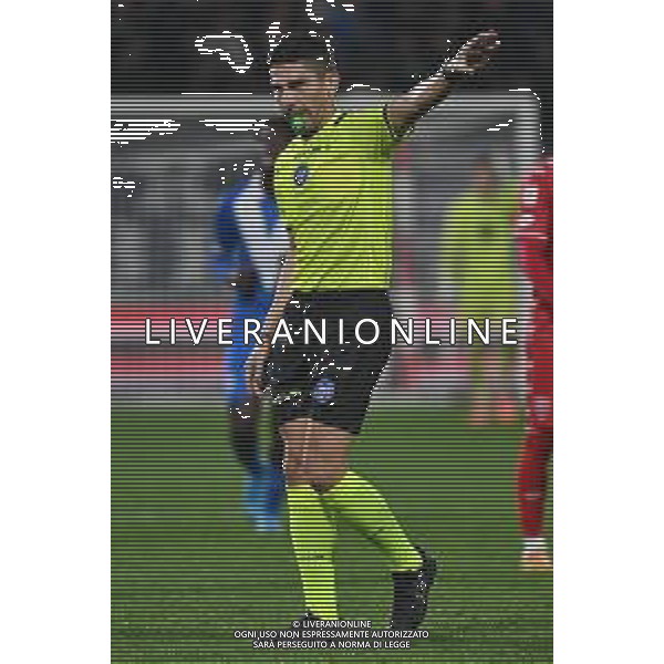 TVRG Monza vs Brescia nella foto l\'arbitro Federico Dionisi de L\'Aquila Monza 26-09-2024 U-Power Stadium Coppa Italia Frecciarossa - sedicesimi di finale foto Roberto Garavaglia/Agenzia Aldo Liverani sas