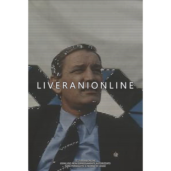 DIAP-RETROSPETTIVA GIGI RIVA DIRIGENTE SPORTIVO NELLA FOTO GIGI RIVA NELL\'ANNO 1989 AG ALDO LIVERANI SAS  