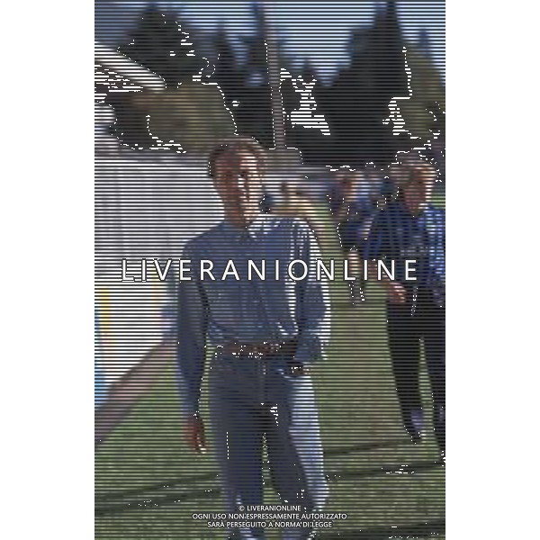 DIAP-RETROSPETTIVA LUCIANO ZECCHINI ALLENATORE CALCIO NELLA FOTO LUCIANO ZECCHINI ALLENATORE LECCO CALCIO NELL\'ANNO 1990 AG ALDO LIVERANI SAS