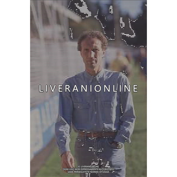 DIAP-RETROSPETTIVA LUCIANO ZECCHINI ALLENATORE CALCIO NELLA FOTO LUCIANO ZECCHINI ALLENATORE LECCO CALCIO NELL\'ANNO 1990 AG ALDO LIVERANI SAS