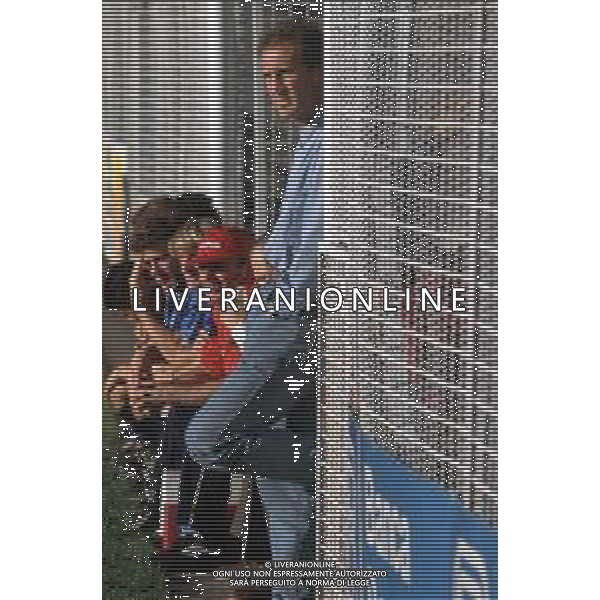 DIAP-RETROSPETTIVA LUCIANO ZECCHINI ALLENATORE CALCIO NELLA FOTO LUCIANO ZECCHINI ALLENATORE LECCO CALCIO NELL\'ANNO 1990 AG ALDO LIVERANI SAS
