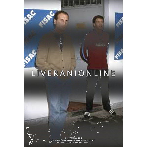 DIAP-RETROSPETTIVA LUCIANO ZECCHINI ALLENATORE CALCIO NELLA FOTO LUCIANO ZECCHINI ALLENATORE LECCO CALCIO NELL\'ANNO 1990 AG ALDO LIVERANI SAS