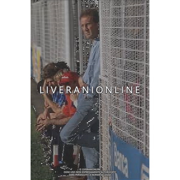 DIAP-RETROSPETTIVA LUCIANO ZECCHINI ALLENATORE CALCIO NELLA FOTO LUCIANO ZECCHINI ALLENATORE LECCO CALCIO NELL\'ANNO 1990 AG ALDO LIVERANI SAS