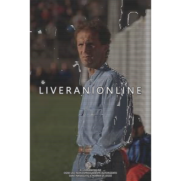 DIAP-RETROSPETTIVA LUCIANO ZECCHINI ALLENATORE CALCIO NELLA FOTO LUCIANO ZECCHINI ALLENATORE LECCO CALCIO NELL\'ANNO 1990 AG ALDO LIVERANI SAS