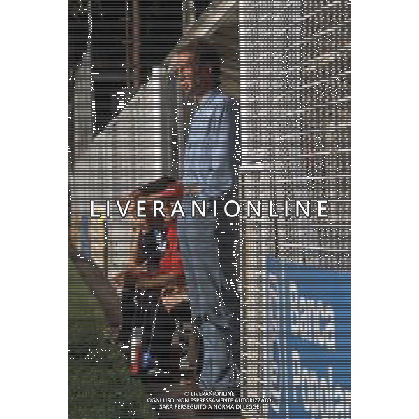 DIAP-RETROSPETTIVA LUCIANO ZECCHINI ALLENATORE CALCIO NELLA FOTO LUCIANO ZECCHINI ALLENATORE LECCO CALCIO NELL\'ANNO 1990 AG ALDO LIVERANI SAS