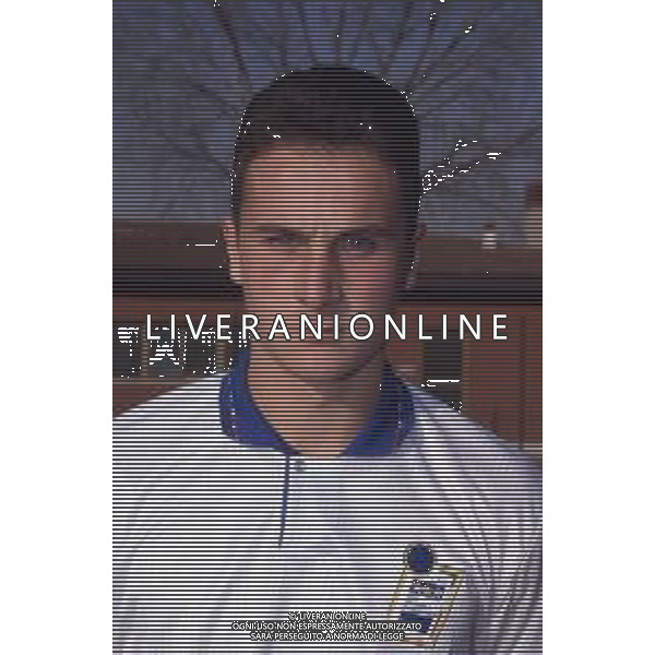 DIAP-RETROSPETTIVA MIRKO TACCOLA CALCIATORE NELLA FOTO MIRKO TACCOLA CON LA MAGLIA DELLA NAZIONALE ITALIANA AG ALDO LIVERANI SAS