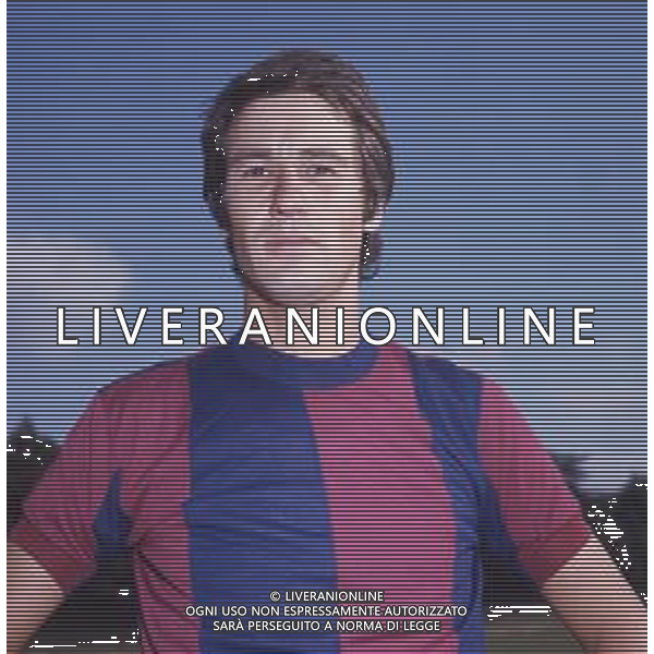 NEG-RETROSPETTIVA CLAUDIO MASELLI ALLENATORE NELLA FOTO CLAUDIO MASELLI CON LA MAGLIA DEL BOLOGNA CALCIO AG ALDO LIVERANI SAS
