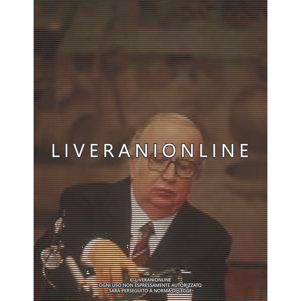 DIAP-RETROSPETTIVA GIOVANNI SPADOLINI POLITICO NELLA FOTO GIOVANNI SPADOLINI AG ALDO LIVERANI SAS