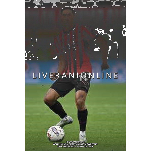 Milan vs Lecce nella foto Tijjani Reijnders (Milan) Milano 27-09-2024 Stadio Giuseppe Meazza - San Siro Campionato Serie A Enilive - 6a giornata foto Roberto Garavaglia/Agenzia Aldo Liverani sas/AGENZIA ALDO LIVERANI SAS