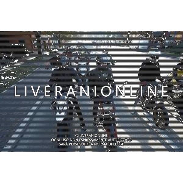 IMOLA 28 09 2024 FUNERALE DI LUCA CALDERONI 16 ANNI MORTO ALLA GUIDA DELLA SUA MOTO SULLA VIA CORRECCHIO ©SANNA/AGENZIA ALDO LIVERANI SAS