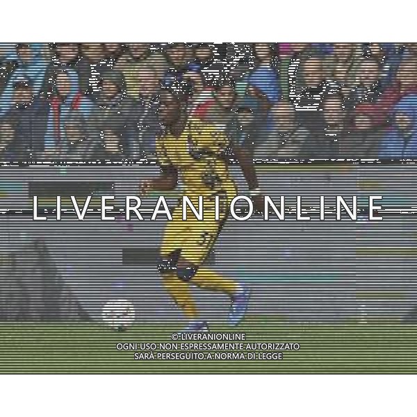 Yann Aurel Bisseck of Inter FC play the ball during Udinese FC vs FC Internazionale, 6° Serie A Enilive 2024-25 game at Bluenergy stadium in Udine (UD), Italy, on September 28, 2024. (Photo by Davide Casentini)/AGENZIA ALDO LIVERANI SAS