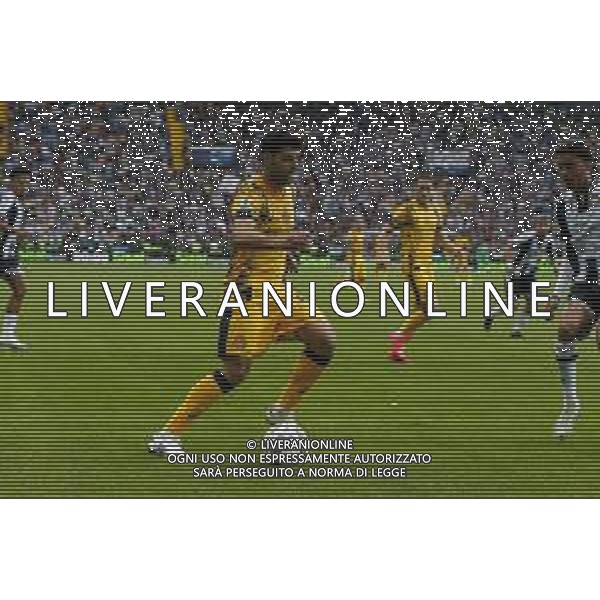 Mehdi Taremi of Inter FC play the ball during Udinese FC vs FC Internazionale, 6° Serie A Enilive 2024-25 game at Bluenergy stadium in Udine (UD), Italy, on September 28, 2024. (Photo by Davide Casentini)/AGENZIA ALDO LIVERANI SAS