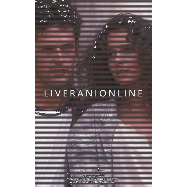 DIAP-RETROSPETTIVA RUPERT EVERETT ATTORE NELLA FOTO RUPERT EVERETT CON VALERIA GOLINO A VENEZIA NELL\'ANNO 1987 AG ALDO LIVERANI SAS