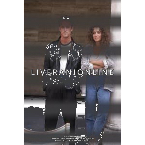 DIAP-RETROSPETTIVA RUPERT EVERETT ATTORE NELLA FOTO RUPERT EVERETT CON VALERIA GOLINO A VENEZIA NELL\'ANNO 1987 AG ALDO LIVERANI SAS