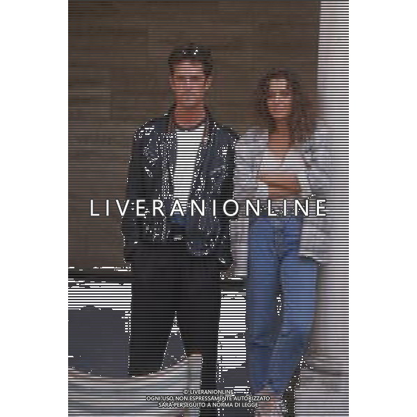 DIAP-RETROSPETTIVA RUPERT EVERETT ATTORE NELLA FOTO RUPERT EVERETT CON VALERIA GOLINO A VENEZIA NELL\'ANNO 1987 AG ALDO LIVERANI SAS