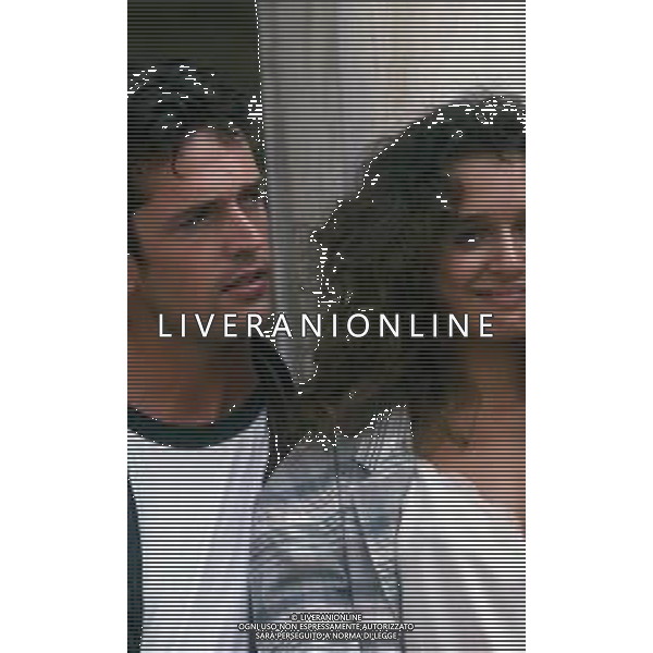 DIAP-RETROSPETTIVA RUPERT EVERETT ATTORE NELLA FOTO RUPERT EVERETT CON VALERIA GOLINO A VENEZIA NELL\'ANNO 1987 AG ALDO LIVERANI SAS